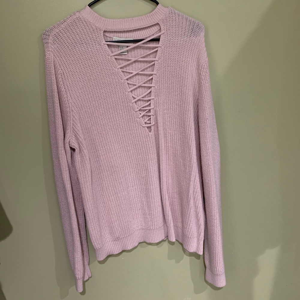 Forever 21+ Pink sweater